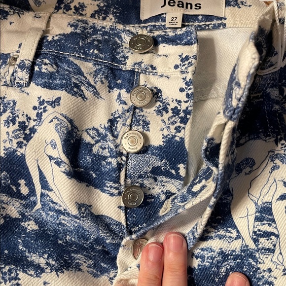 Reformation Pastoral High Rise Straight Jeans NWT Sz 27 - Picture 6 of 14